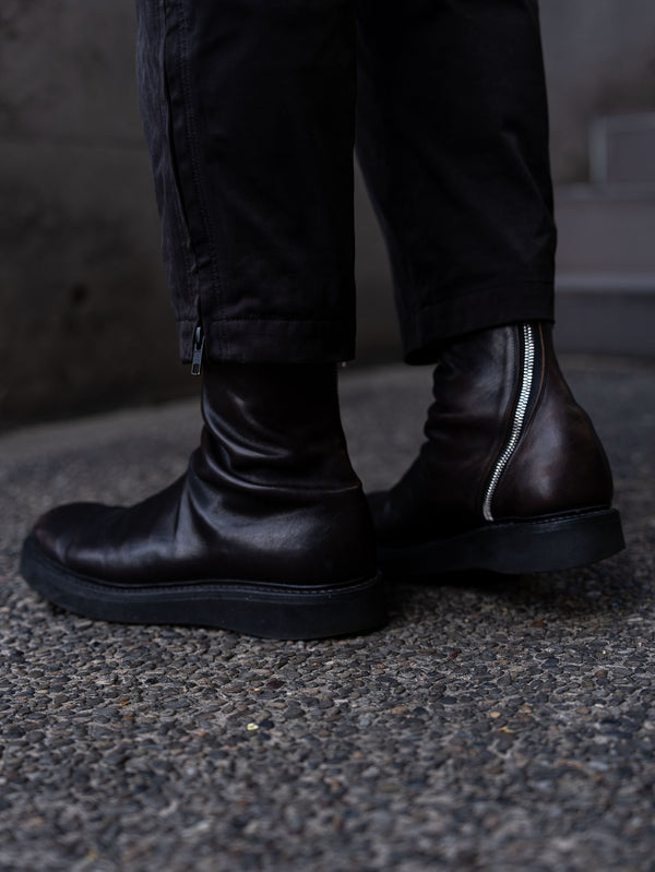PRY / Excella® Spiral Zip Boots [Horse Leather]