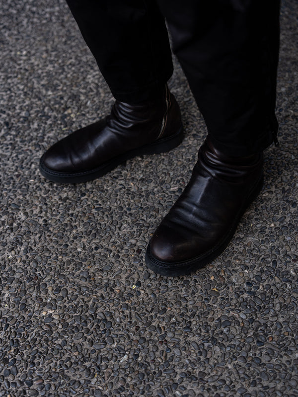 PRY / Excella® Spiral Zip Boots [Horse Leather]