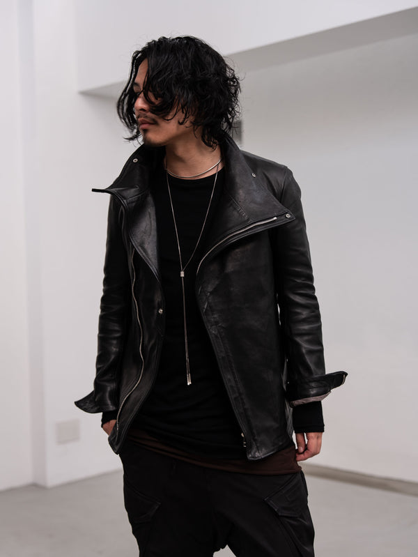 NIKKE Wool Layered L/S T-shirt [BLACK]