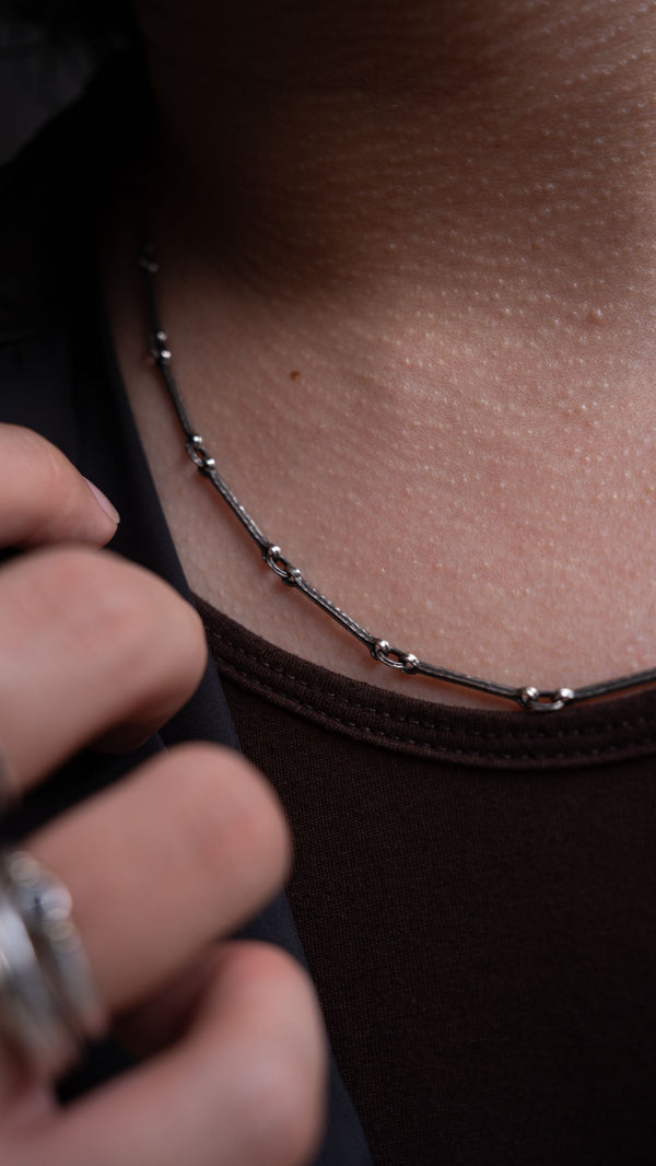 Vestige Bone Necklace [silver925]