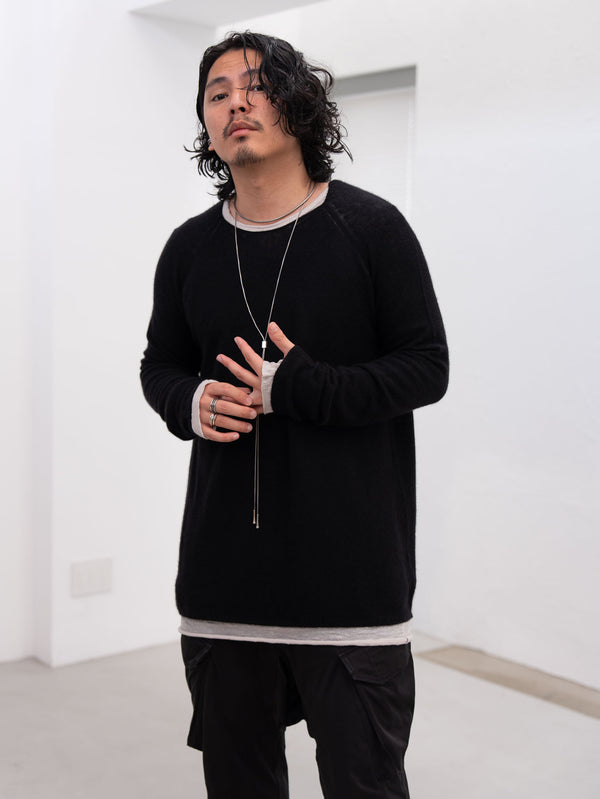 Craft Fabric Layered L/S T-shirt [OYSTER]