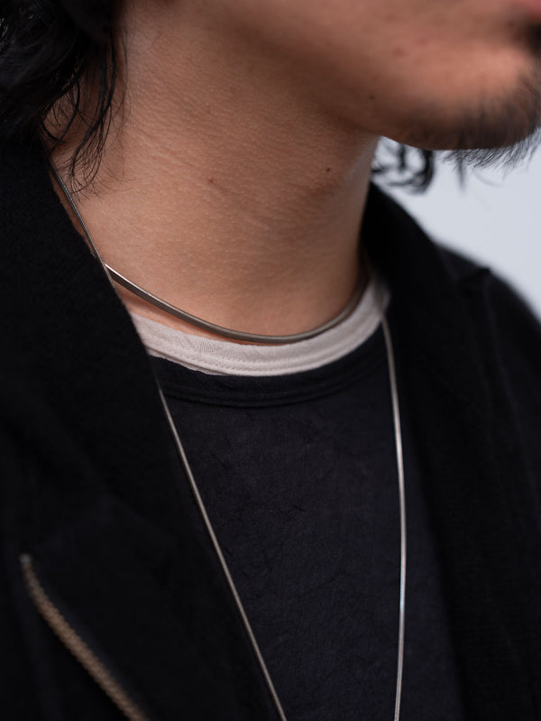 Craft Fabric Layered L/S T-shirt [BLACK]