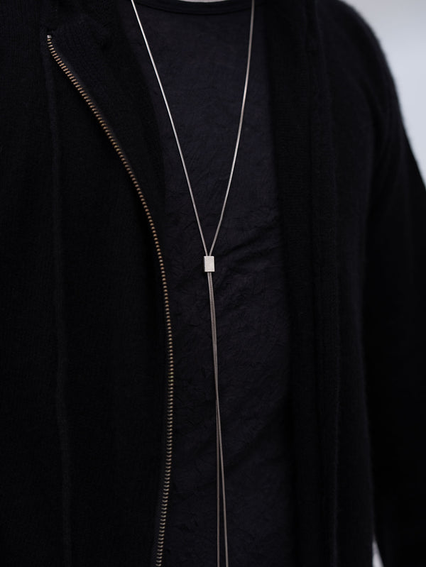 Rope Lariat Necklace – Silver 925
