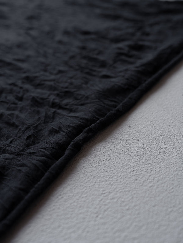 Craft Fabric Layered L/S T-shirt [BLACK]