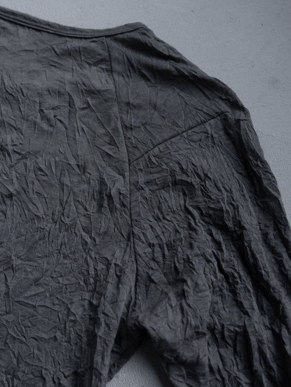 Craft Fabric Layered L/S T-shirt [FOG GRAY]