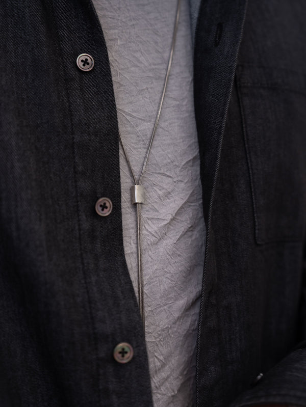 Rope Lariat Necklace – Silver 925