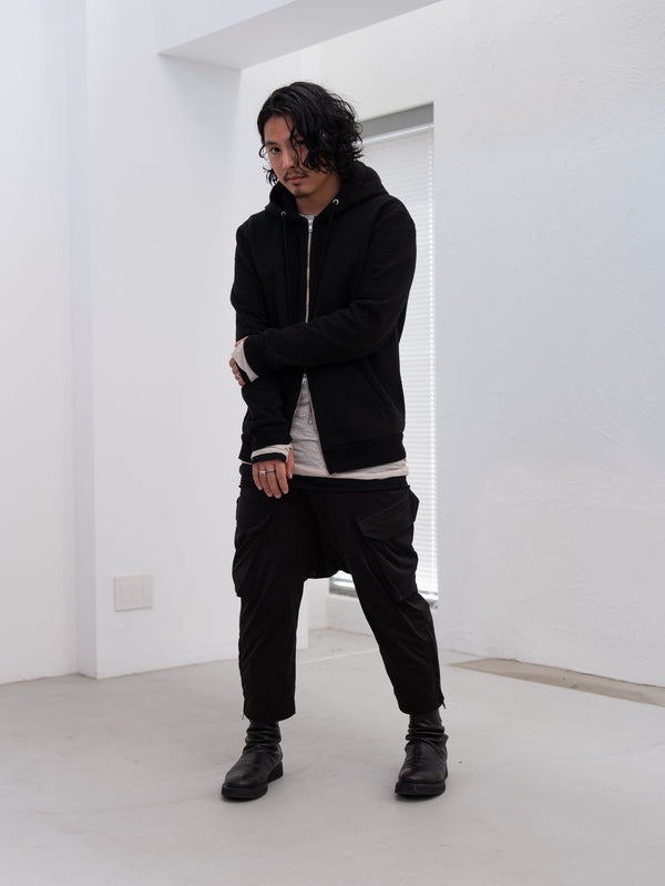 Craft Fabric Layered L/S T-shirt [OYSTER]