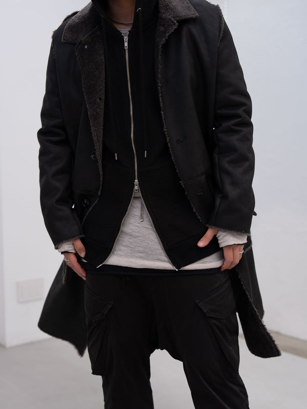 Craft Fabric Layered L/S T-shirt [OYSTER]