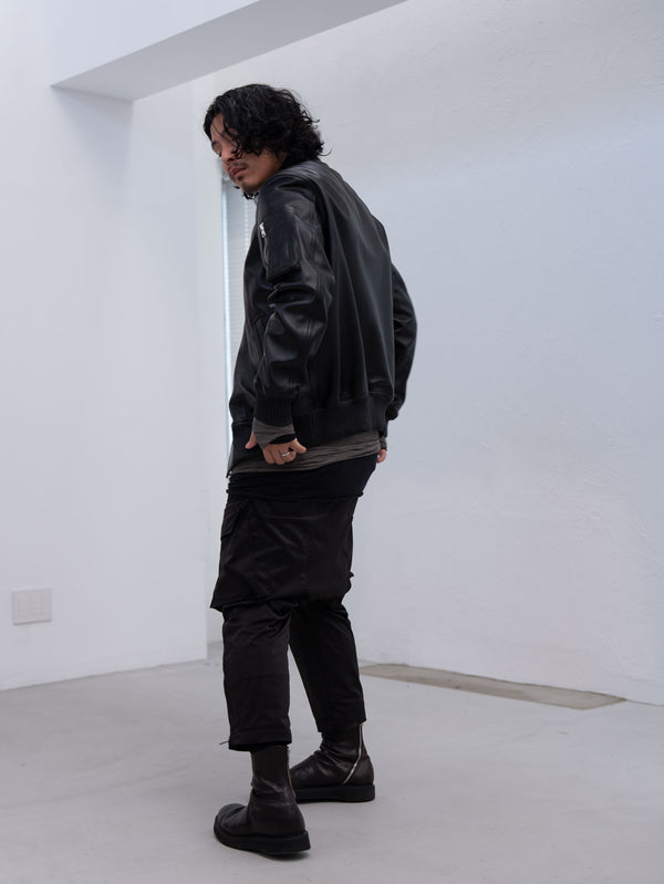 Craft Fabric Layered L/S T-shirt [FOG GRAY]