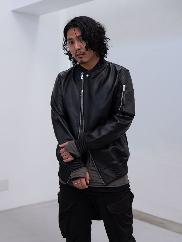 Craft Fabric Layered L/S T-shirt [FOG GRAY]