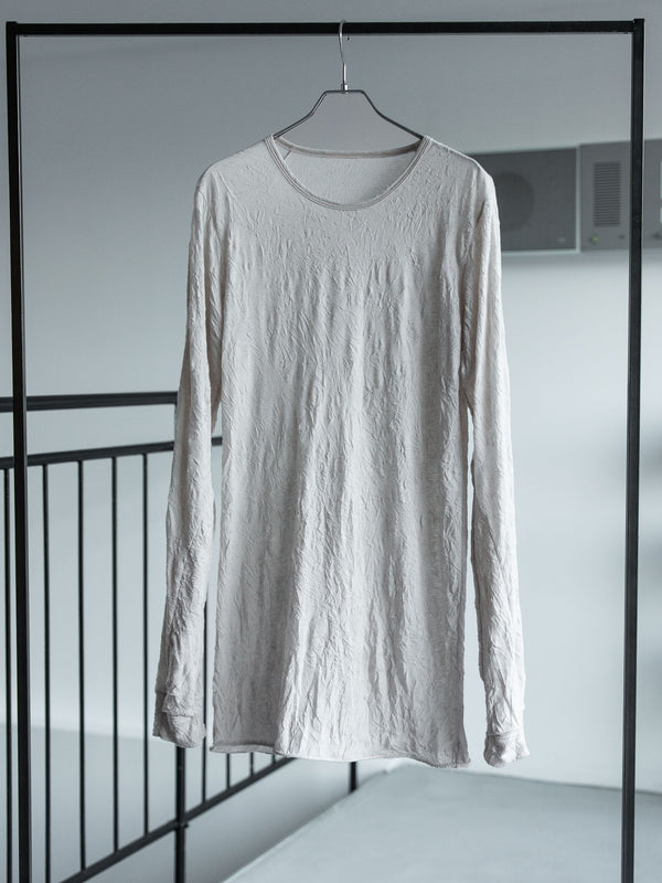 Craft Fabric Layered L/S T-shirt [OYSTER]