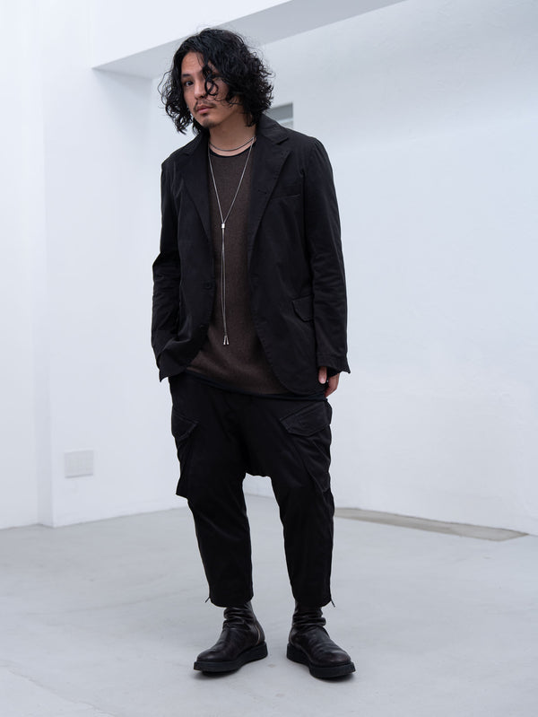 Cashmere Middle Boatneck Sweater【taupe】