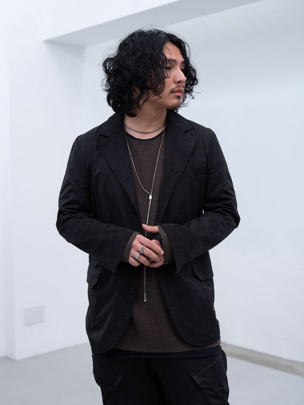 Cashmere Middle Boatneck Sweater【taupe】