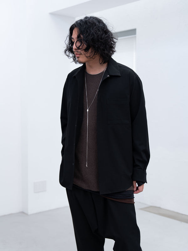 Cashmere Middle Boatneck Sweater【taupe】