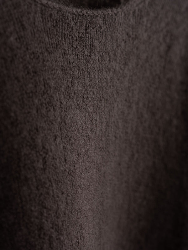 Cashmere Middle Boatneck Sweater【taupe】