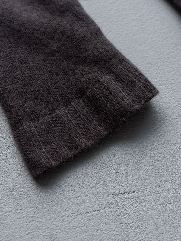 Cashmere Double Zip Hoodie【taupe】