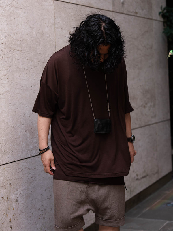 Dry Serge Sarouel Shorts [TAUPE]