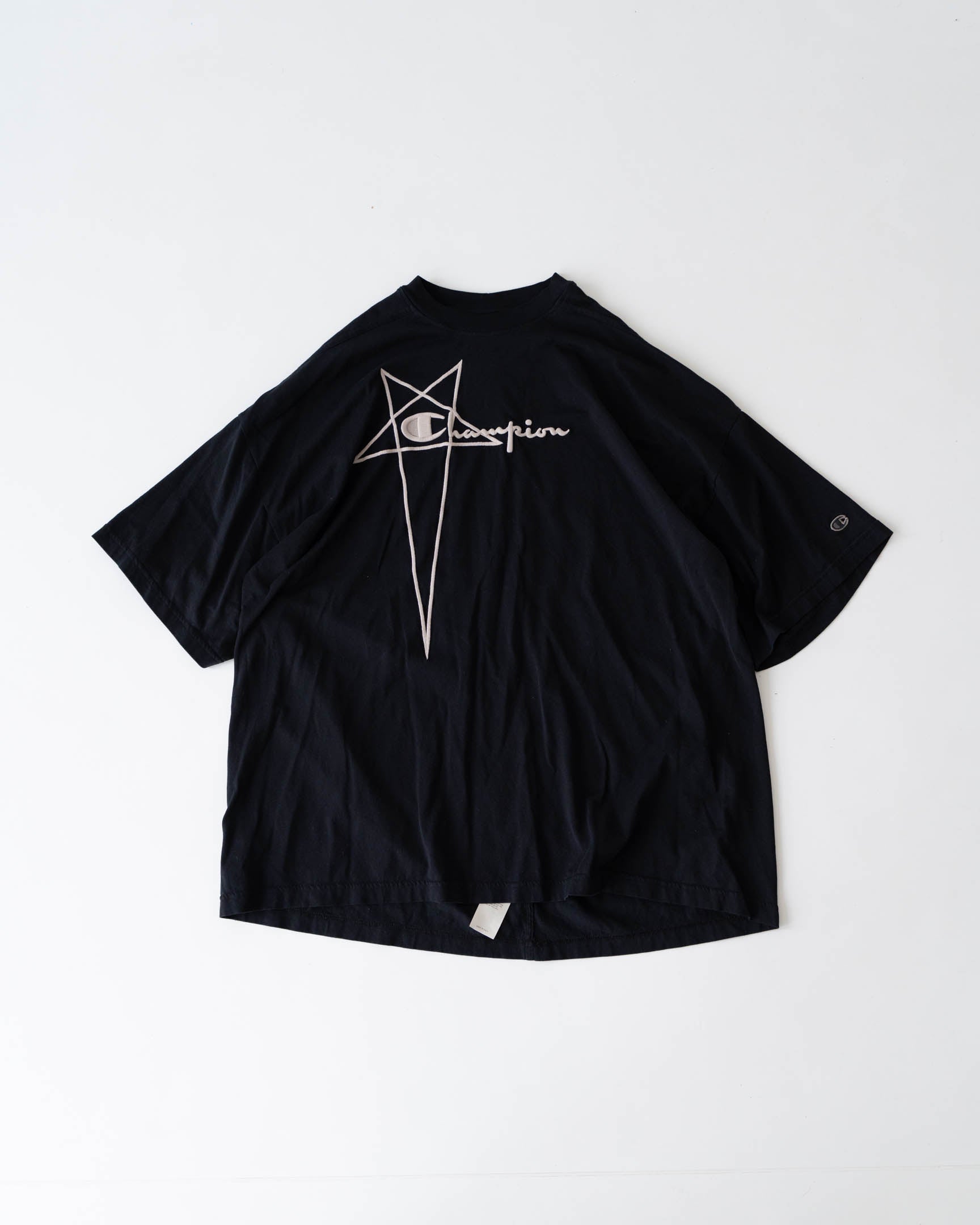 68｜RICK OWENS Black Champion Edition Tommy T-Shirt – PRY