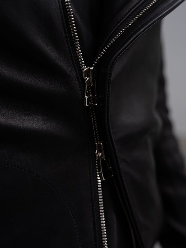 Horse Leather Jacket [BLACK]