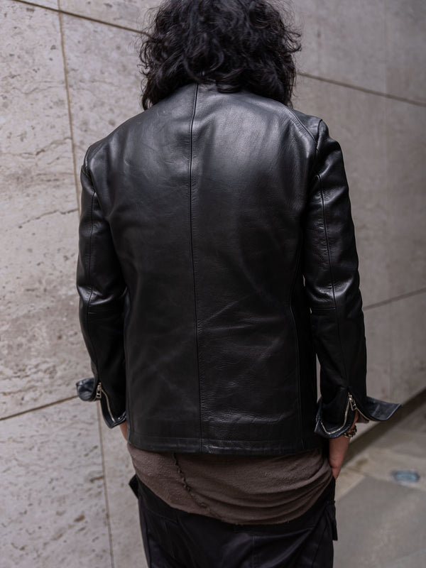 Horse Leather Jacket [BLACK]