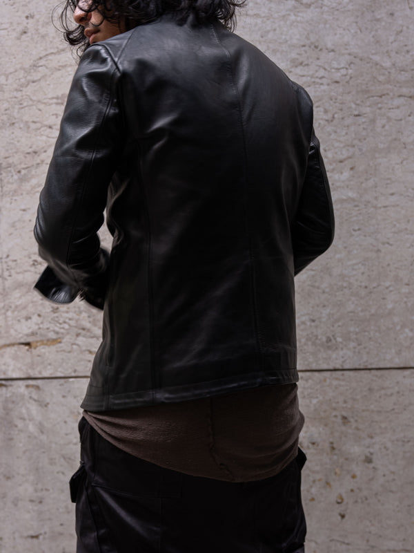 Horse Leather Jacket [BLACK]