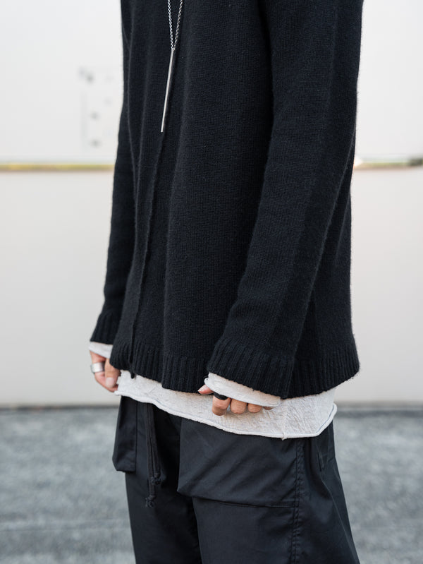 Craft Fabric Layered L/S T-shirt【oyster】