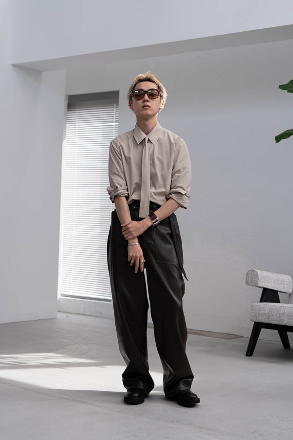 LIMONTA Ensemble Shirt Jacket [OYSTER]
