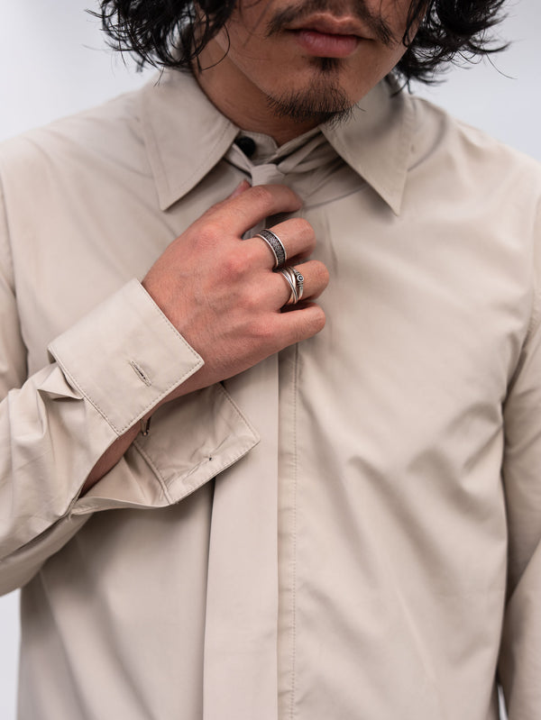 LIMONTA Ensemble Shirt Jacket [OYSTER]
