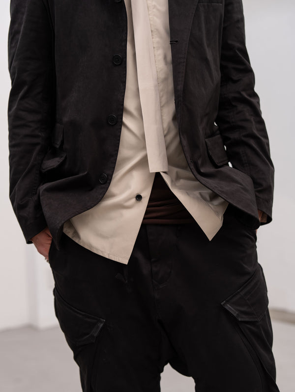 LIMONTA Ensemble Shirt Jacket [OYSTER]