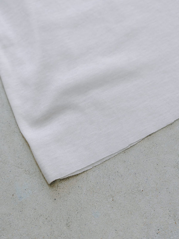 Luxe Gas Spun Layered T-shirt [milk]