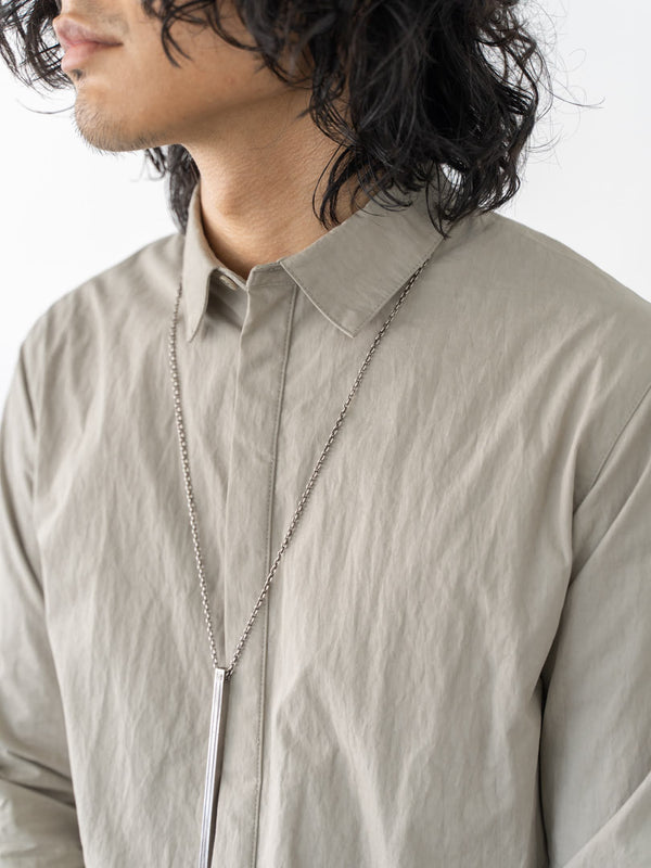 Textured Crease Shirt [Desert Gray]