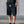 Black Modern Cut Linen Shorts [for setup]