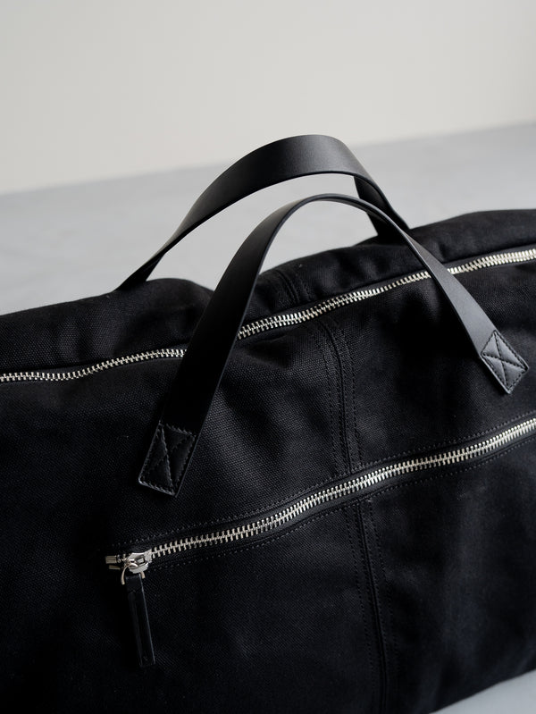 Front Zip Travel Bag [PU Canvas]