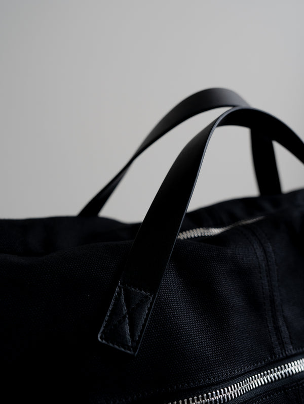 Front Zip Travel Bag [PU Canvas]