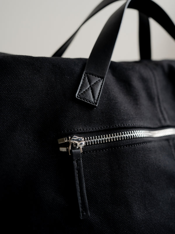 Front Zip Travel Bag [PU Canvas]