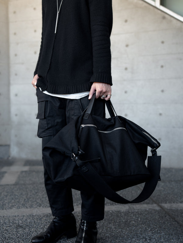 Front Zip Travel Bag [PU Canvas]