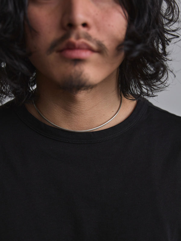 Silver Hooked Chain Choker