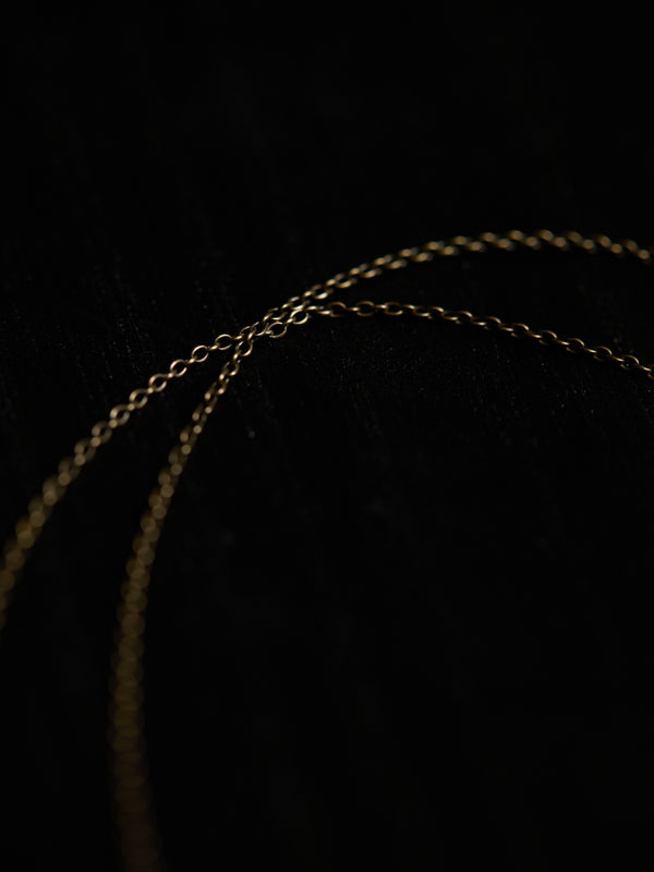 Layered Roop Necklace  [k10 gold]