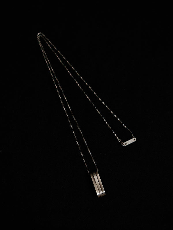 Layered Roop Necklace  [slv925]