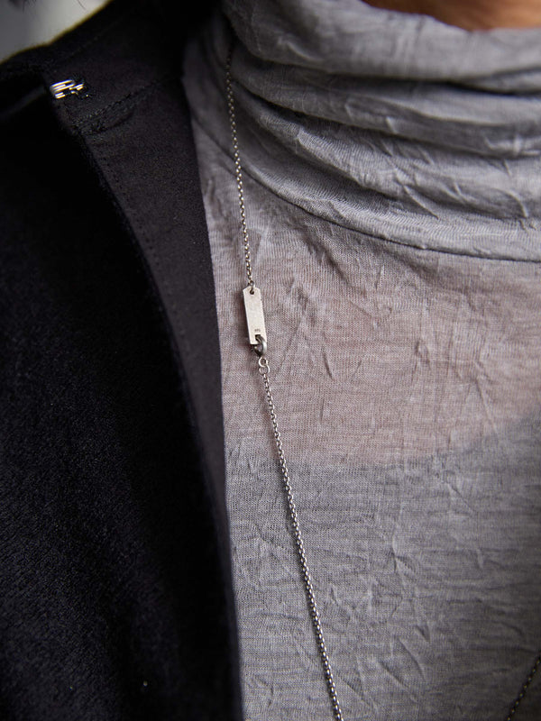 Layered Roop Necklace  [slv925]