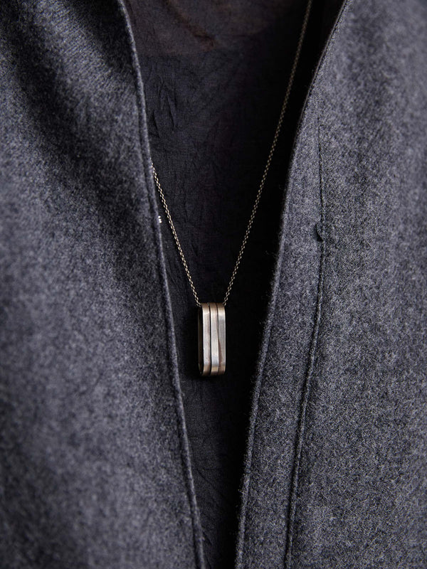 Layered Roop Necklace  [slv925]