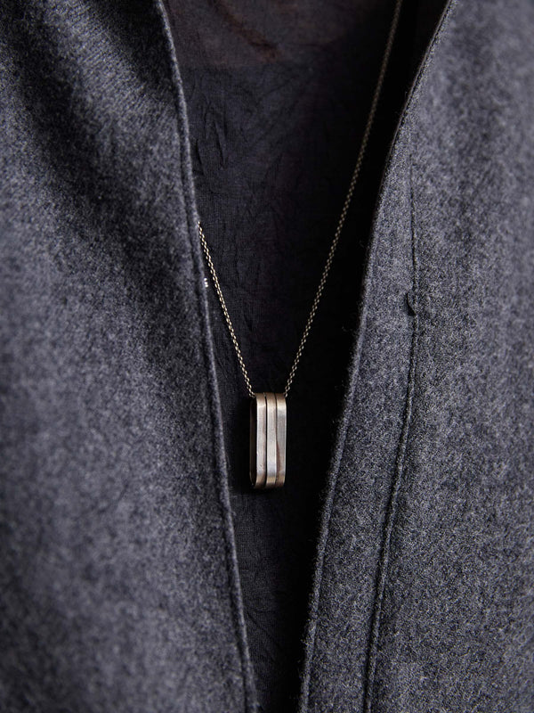 Layered Roop Necklace  [slv925]