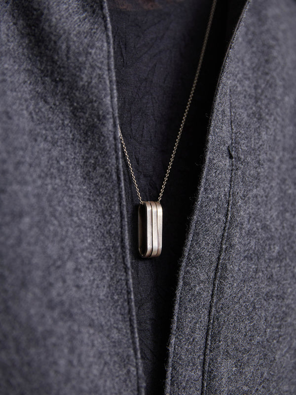 Layered Roop Necklace  [slv925]