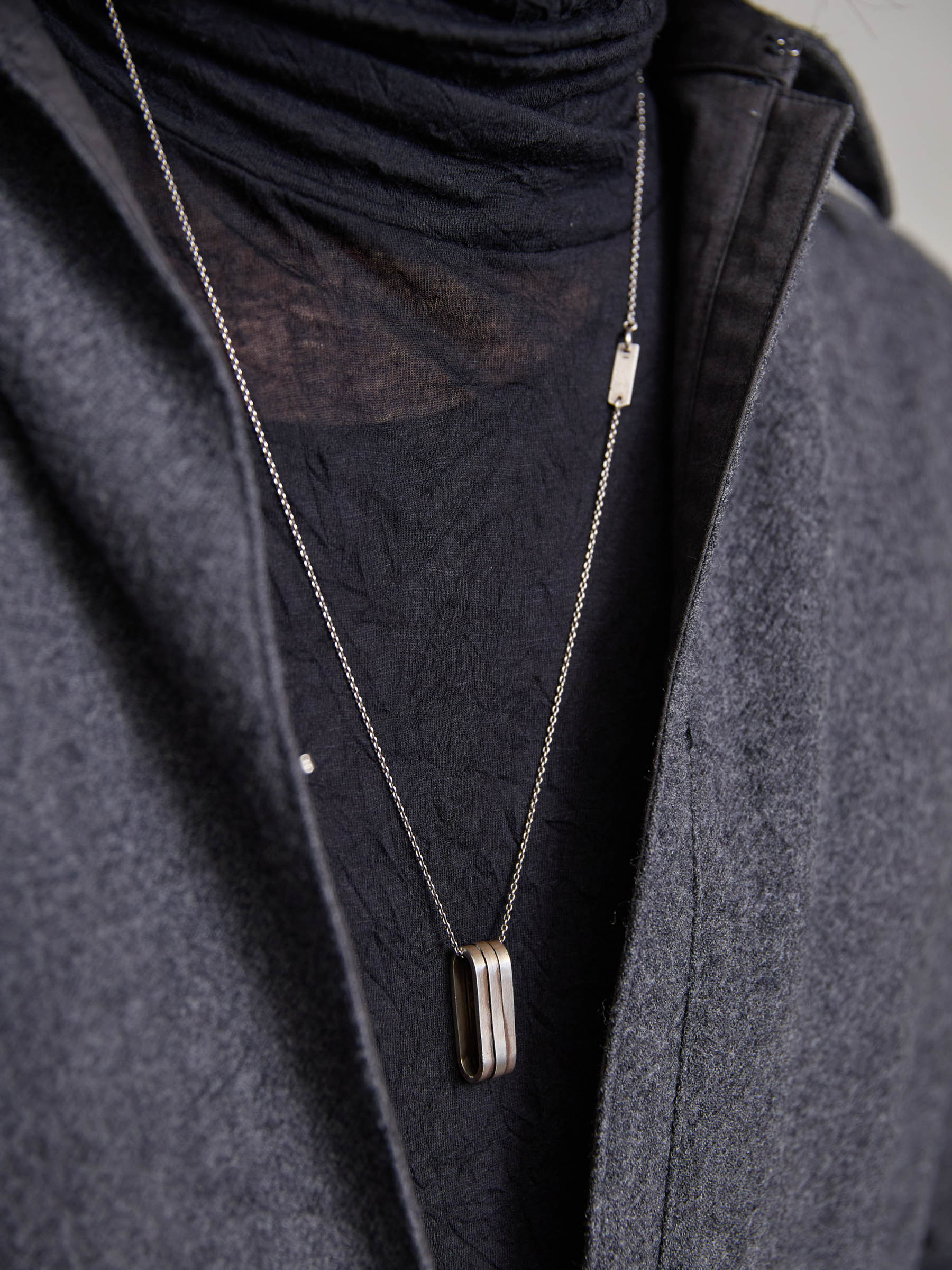 PRY シュウト　Layered Bar Necklace [slv925] Layered Bar Necklace [slv925] – PRY