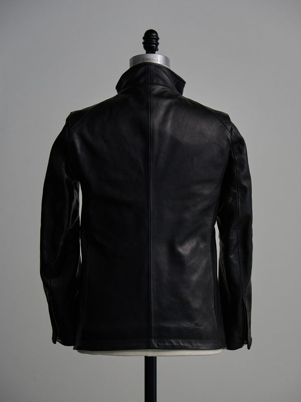 Horse Leather Jacket [BLACK]