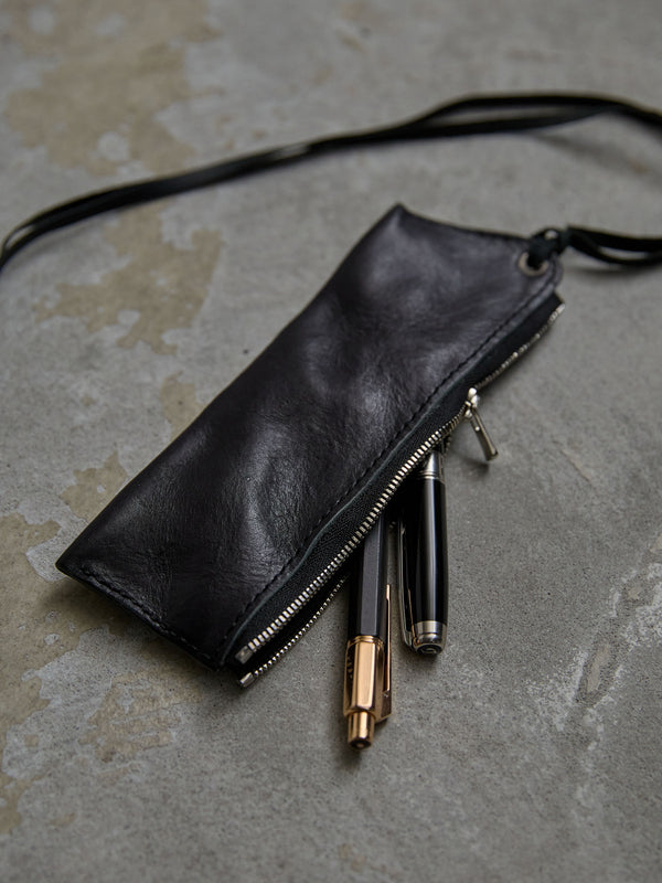 Crafted Leather Utility Necklace