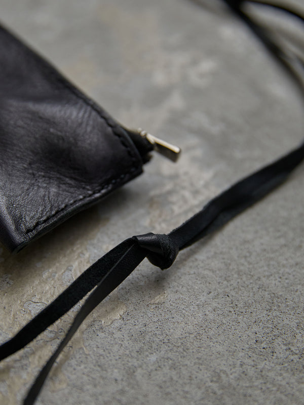 Crafted Leather Utility Necklace