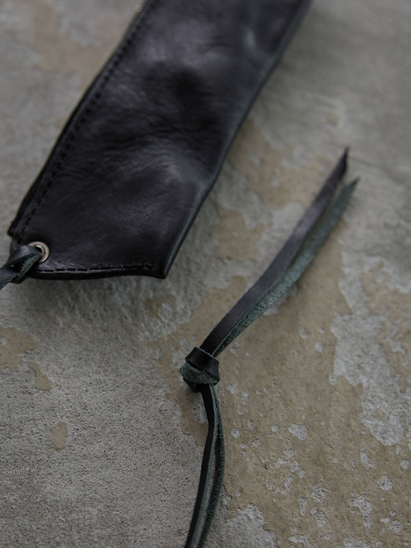 Crafted Leather Utility Necklace