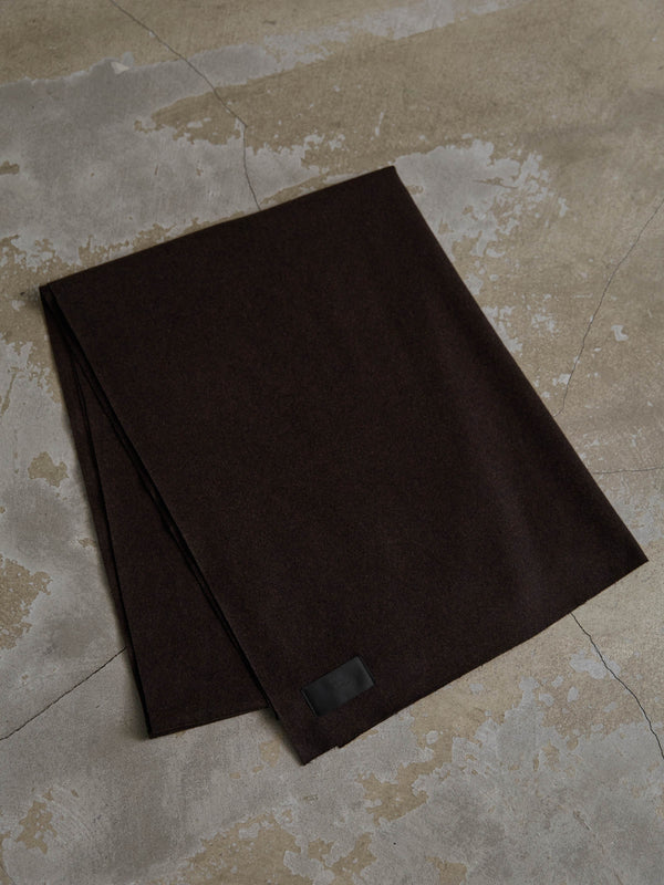 MTR Cashmere Stole [dark brown]