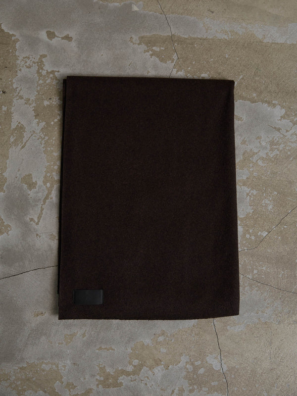 MTR Cashmere Stole [dark brown]
